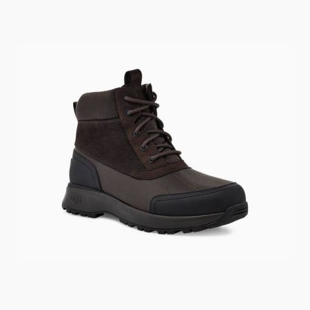 UGG Emmett Duck Brown Boots for Men (CLFW72380)